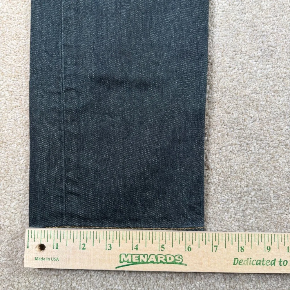 Levi's 502 Regular Taper Jeans Mens 32x29 (FITS 32x27) Hemmed Denim Pants